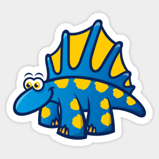 Dinosaur Dimetrodon Sticker